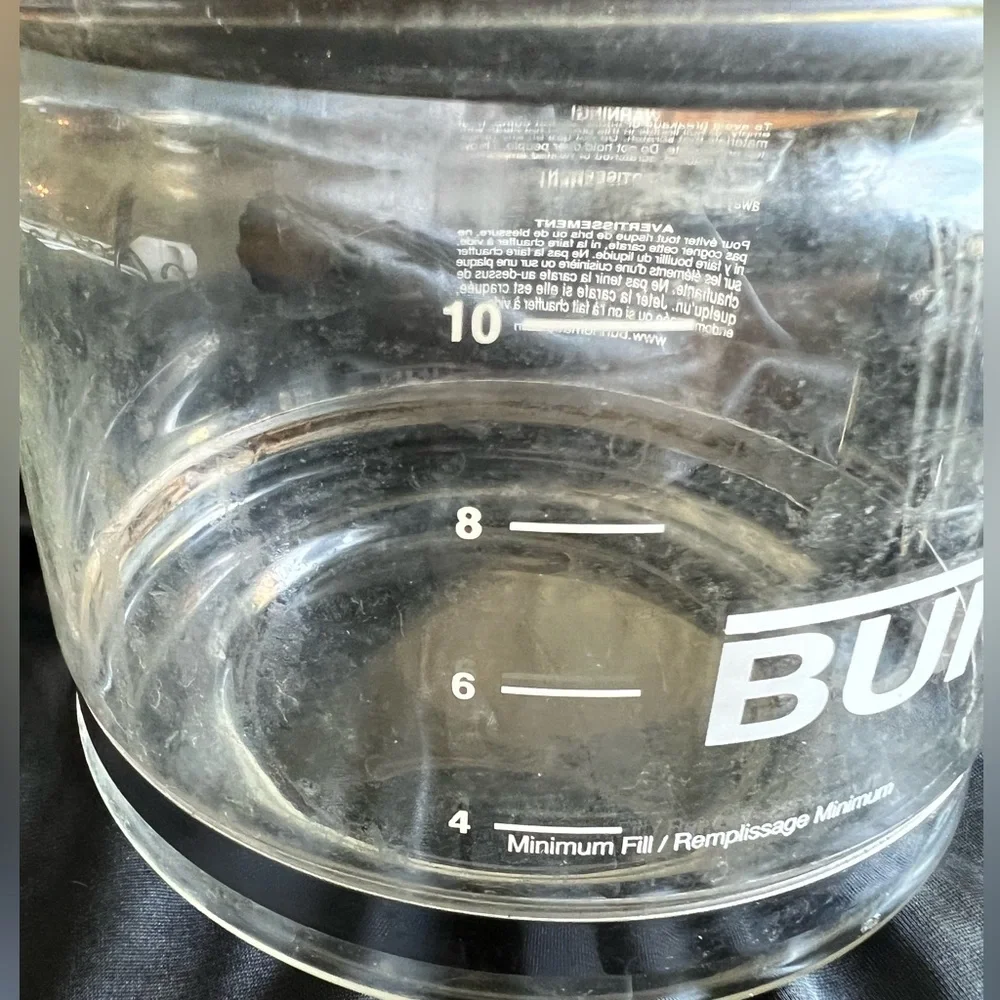 Bunn 10 Cup Coffee Pot Carafe Glass NDC-B Replacement